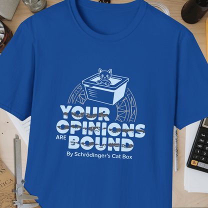 Schrödinger’s Cat Box Unisex Softstyle T-Shirt